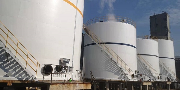 20、1000m 3 The liquid nitrogen storage tank falls to Doer!